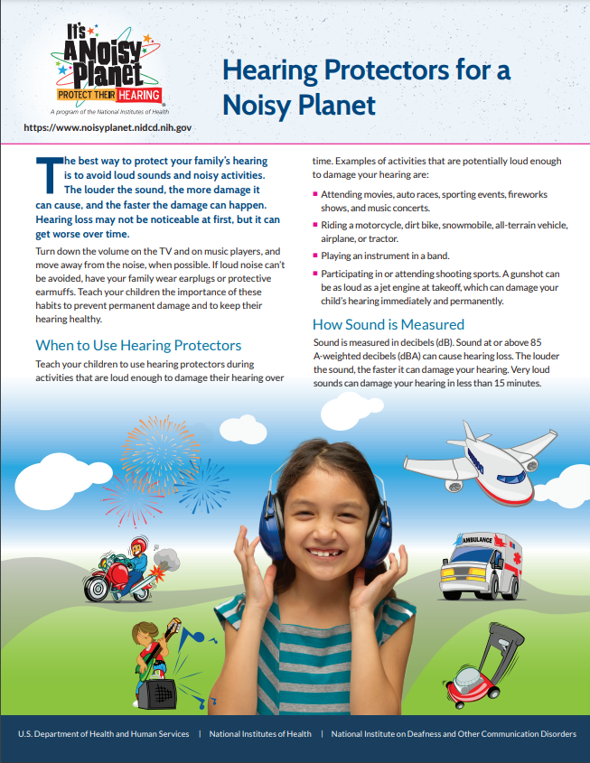 Hearing Protectors For A Noisy Planet | Noisy Planet